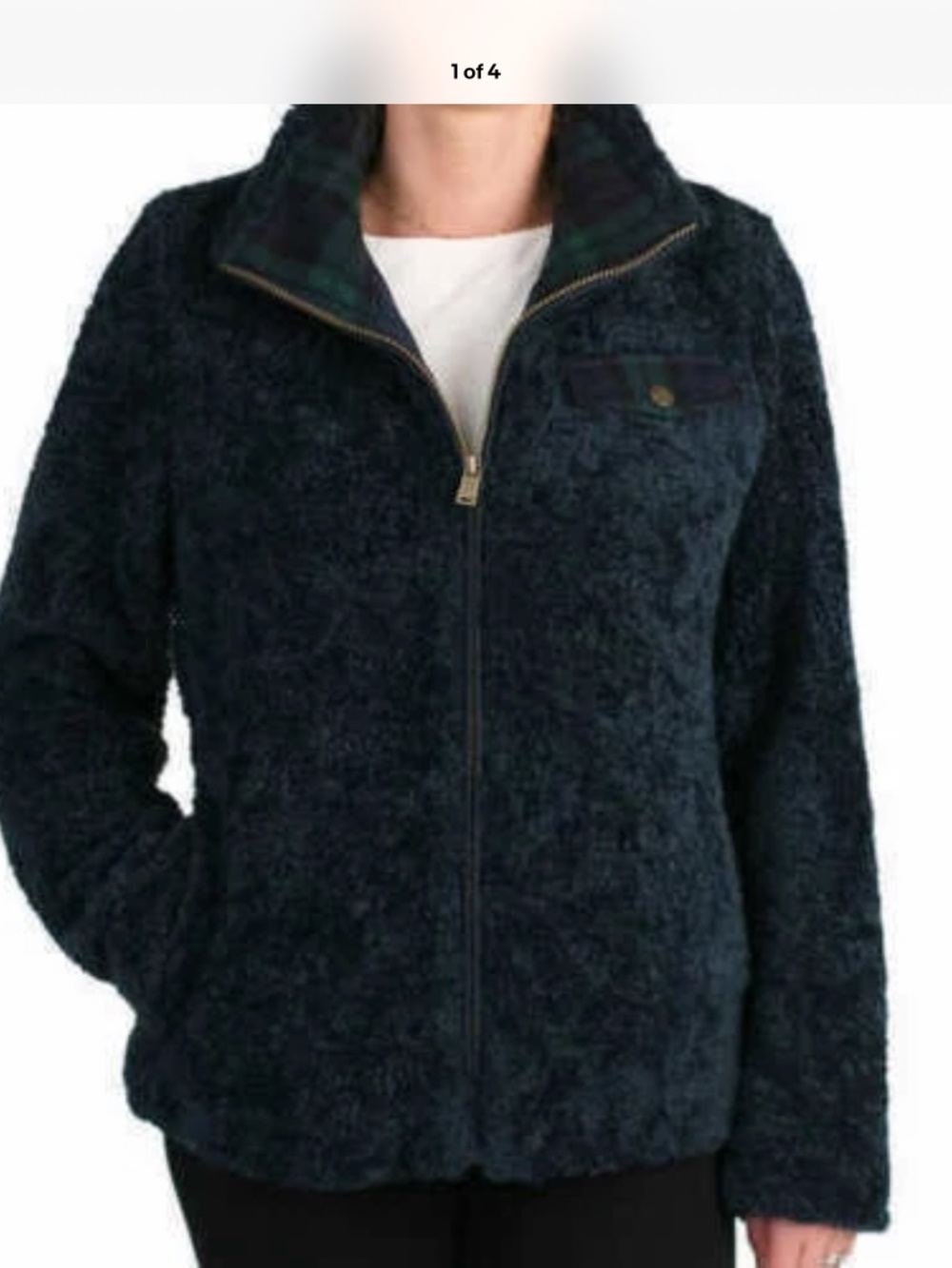 Sherpa Style Jacket by Pendleton, Medium, dark blue